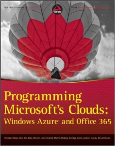 Cover of Programming Microsoft's Cloud